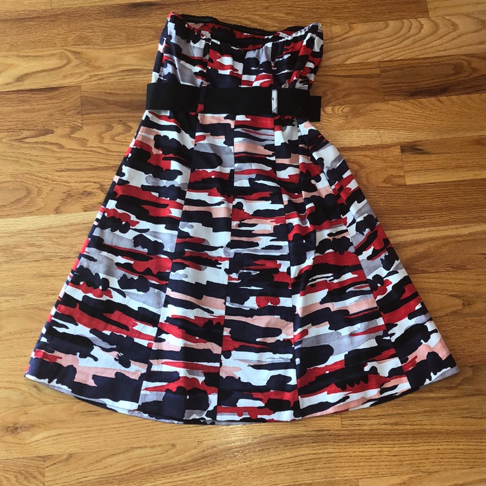 Strapless dress